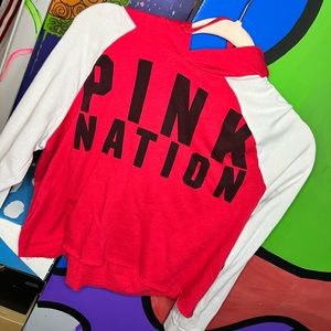 Pink croptop worn twice!